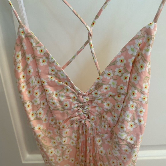 NWT Zara Floral Silk Midi dress!! - Picture 2 of 3